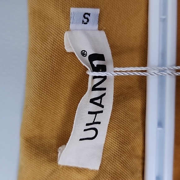 New mustard yellow spring summer swing baby doll dress size small - Picture 6 of 6